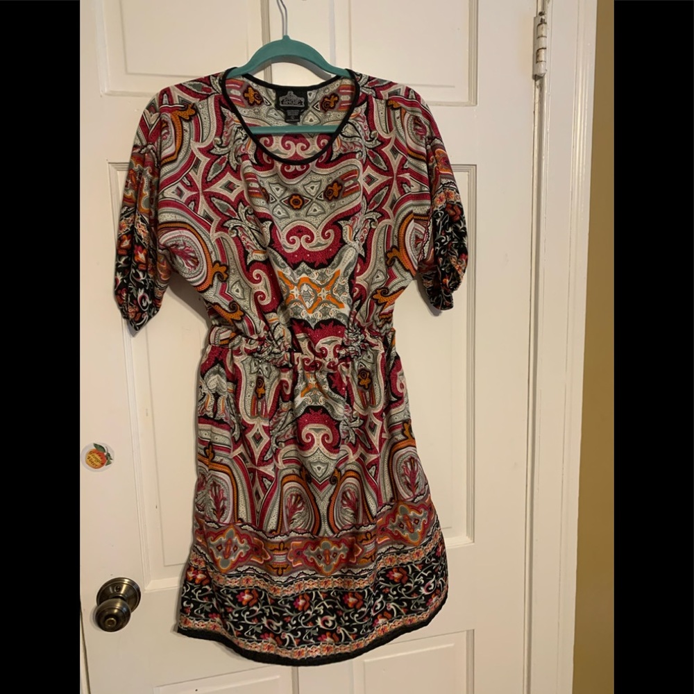 Paisley beautiful dress, elastic waist